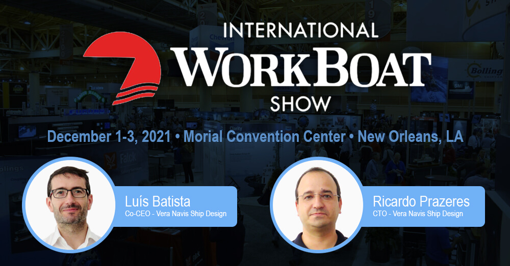 Vera Navis will attend the International WorkBoat Show 2021, in New